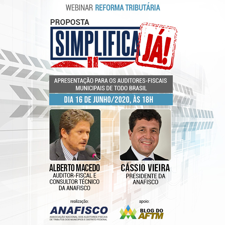 Webinar: movimento Simplifica Já: Link de acesso. – ANAFISCO