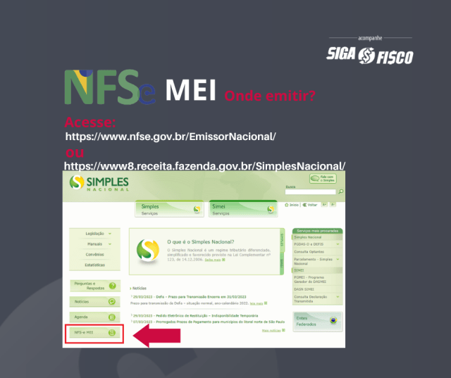 Microempreendedores Individuais (MEI) de todo o país já podem emitir NFS-E  no padrão nacional – ANAFISCO
